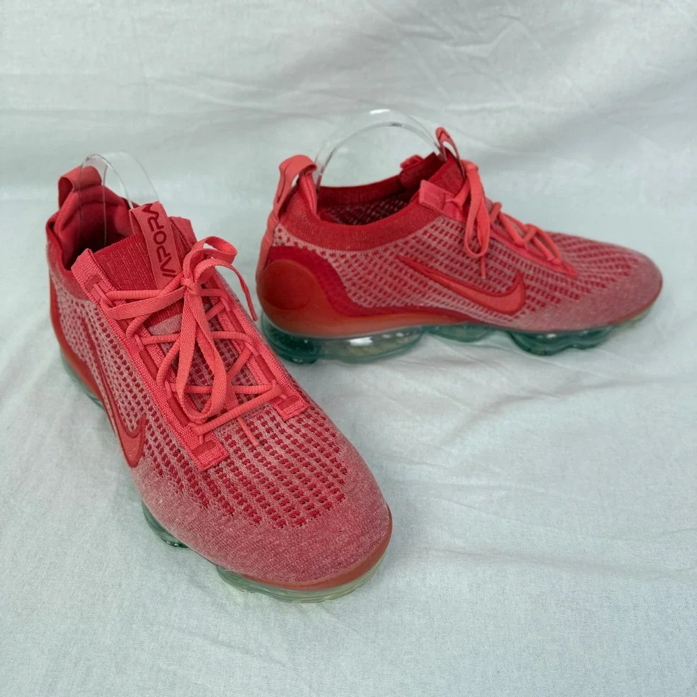 Nike Air VaporMax 2023 Flyknit Men's Running Shoes Athletic‎ Sneakers Red